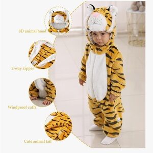 Adorable Tiger Costume for Kids size 4T